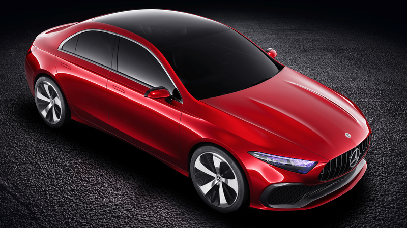 Illustration for article titled Mercedes Declares The 'Time Of Creases' Is Over With The Concept A